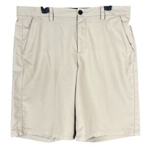 Fila Sport Shorts Mens 35 Golf Bermuda Golfing Business Casual Athletic Beige